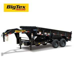 BIG TEX 16GX - Tandem Axle Gooseneck Dump Trailer - 17500 GVWR