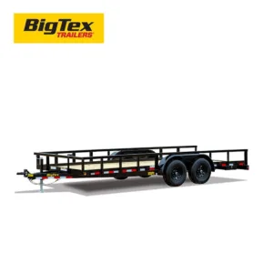 BIG TEX 10PI - 7 ft Wide - Tandem Axle Utility Trailer - 9990 GVWR