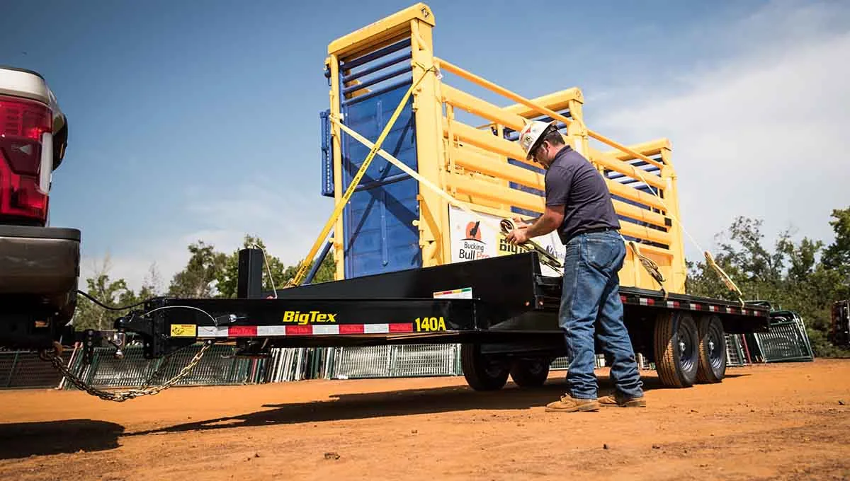 BIG TEX 14OA - Tandem Axle Deck Over Trailer - Image 6