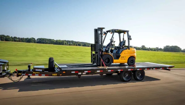 BIG TEX 14OT - Tandem Axle Deck Over Tilt Trailer - Image 5