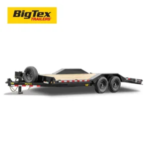 BIG TEX 14DF - Tandem Axle Drive-Over Equipment Trailer