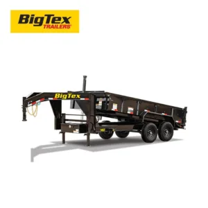 BIG TEX 14GT - Tandem Axle Gooseneck Dump Trailer - 15900 GVWR