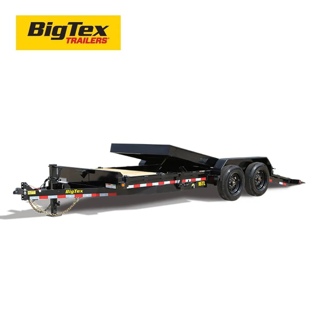 BIG TEX 16TL - Tandem Axle Tilt Equipment Trailer