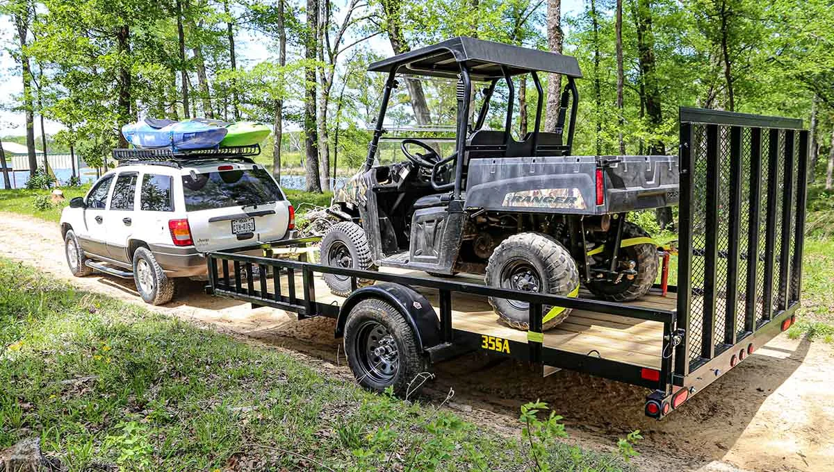 BIG TEX 35SARSX - 7 ft Wide - Single Axle ATV Trailer - Image 3