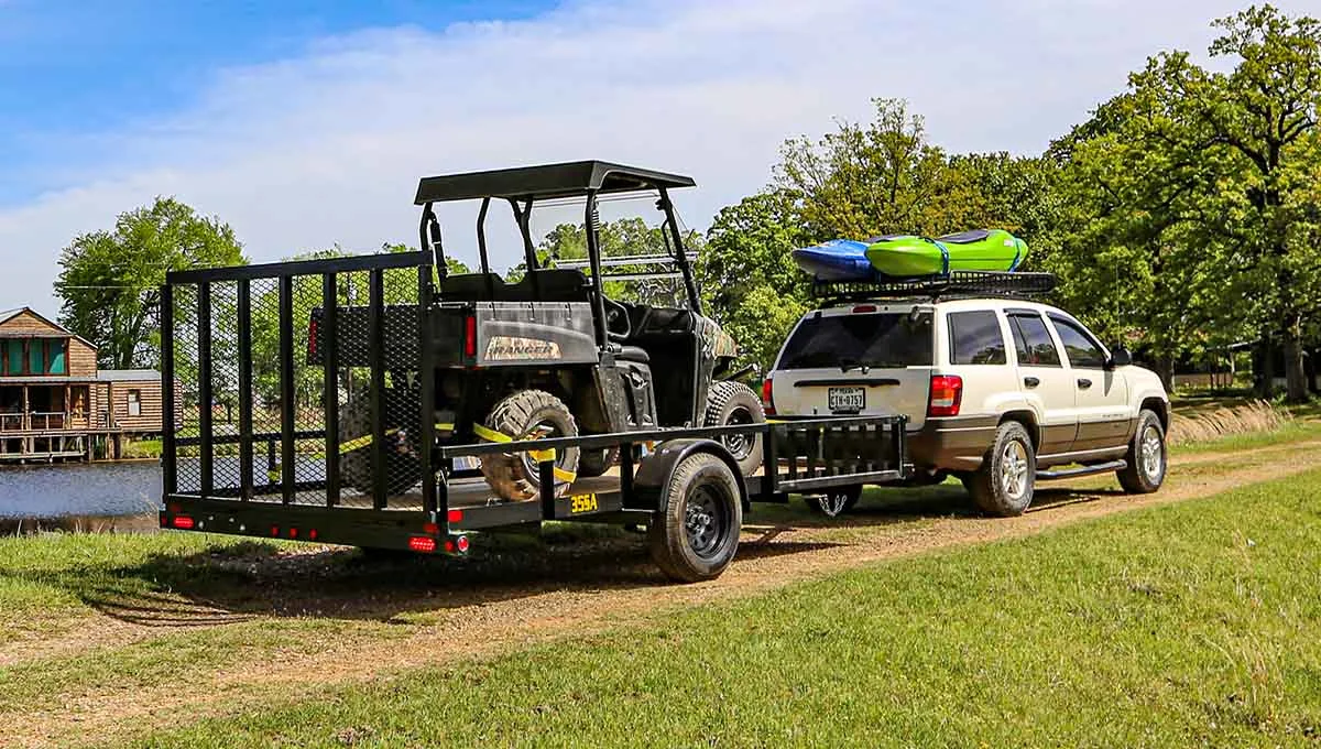 BIG TEX 35SARSX - 7 ft Wide - Single Axle ATV Trailer - Image 4