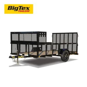 BIG TEX 35LS - 7 ft Wide - Single Axle Landscape Trailer