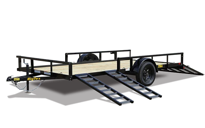 BIG TEX 35SARSX - 7 ft Wide - Single Axle ATV Trailer - Image 7