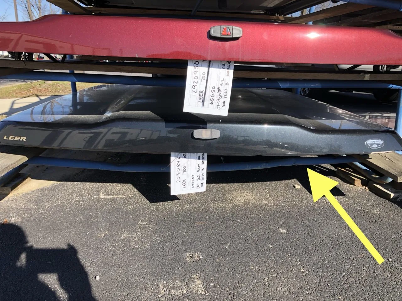 USED LEER 700 09+ DODGE RAM SB