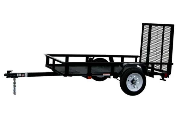 CARRY ON 4G - 4 ft Wide - 2000 LB. GVWR Mesh Floor with Ramp Gate