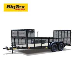 BIG TEX 70LR - 7 ft Wide Tandem Axle Landscape Trailer