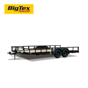 BIG TEX 70PIX - 7 ft Wide - Tandem Axle Utility Trailer - 7000 GVWR