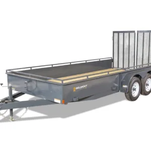 BELMONT Solid Side Utility / Landscape Trailers - 6 ft. Wide 7000 GVWR