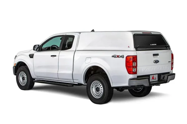 LEER 100S Entry-Level Cab High Fiberglass Truck Cap - Image 2