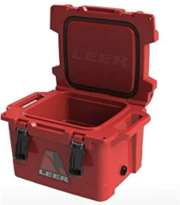 LEER Gear | 25 Quart Roto-Molded Cooler | Made in The USA | 1LG0301000 - Image 4