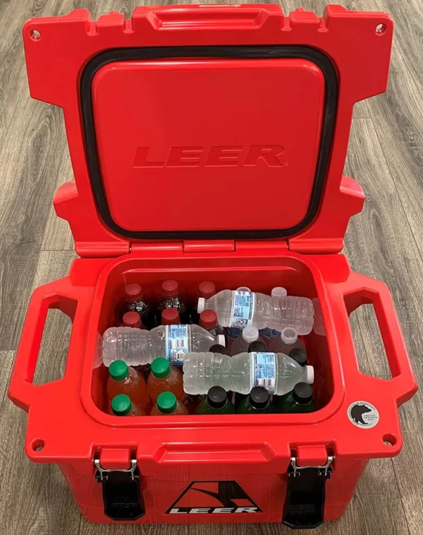 LEER Gear | 25 Quart Roto-Molded Cooler | Made in The USA | 1LG0301000 - Image 2
