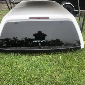 SOLD - NEW OVERSTOCK CENTURY ULTRA SPORT TRUCK CAP 2023 FORD SUPER DUTY CREW CAB LONG BED WHITE - 24082179 - SOLD