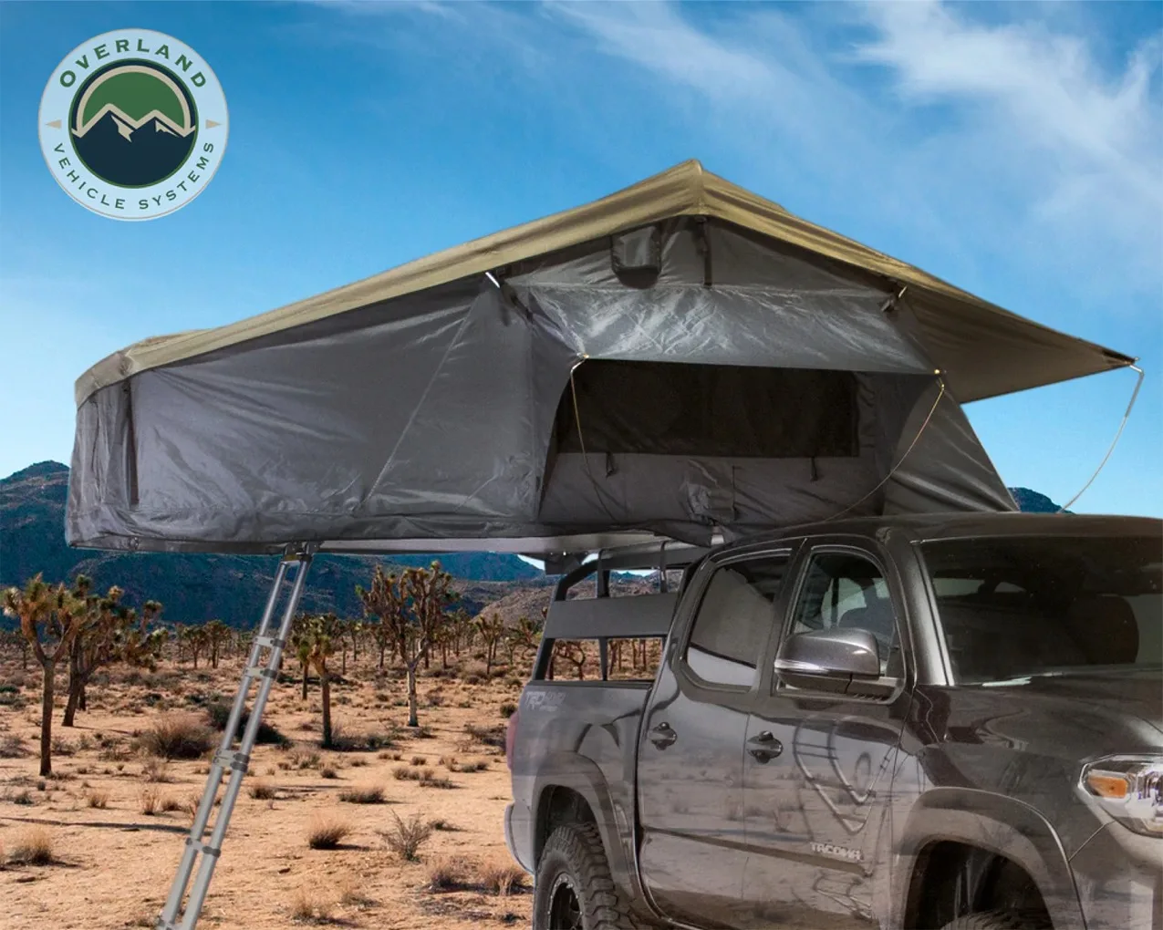 Overland Vehicle Systems Nomadic 3 Extended Roof Top Tent - with Bonus Pack 18039936