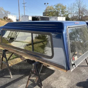 USED JERACO MID-RISE TRUCK CAP 1999 FORD F-250/350 SUPERDUTY LONG BED RED - 2202662