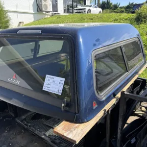 USED LEER 180 MID-RISE TRUCK CAP 2009 DODGE RAM 1500 SHORT BED BLUE - 10143184