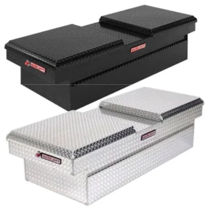 WEATHER GUARD EXTRA WIDE GULL WING BOX, ALUMINUM