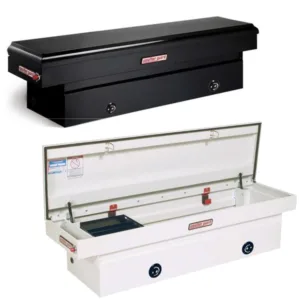 WEATHER GUARD SADDLE BOX, STEEL, STANDARD