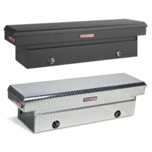 WEATHER GUARD SADDLE BOX, ALUMINUM