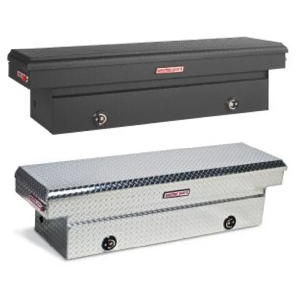 WEATHER GUARD SADDLE BOX, ALUMINUM