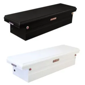 WEATHER GUARD SADDLE BOX, STEEL, LOW PROFILE