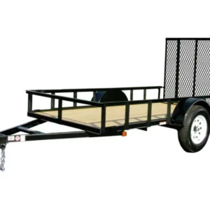 CARRY ON 5GW - 5 ft Wide - 2990 LB. GVWR Wood Floor with Ramp Gate