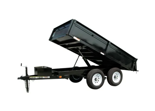 CARRY ON 6DODTTA3 - 6 ft Wide 10000 LB. GVWR Deck Over Tandem Axle