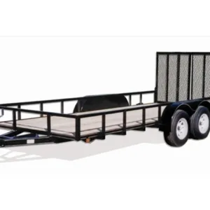 CARRY ON 7GWTA - 7 ft Wide - 7000 LB. GVWR Wood Floor with Ramp Gate