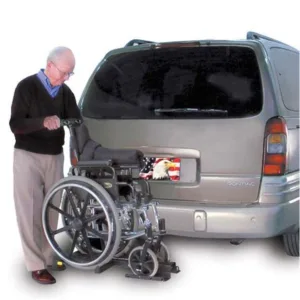 HARMAR AL003 Tilt-N-Tote - Exterior Wheelchair Lift & Carrier