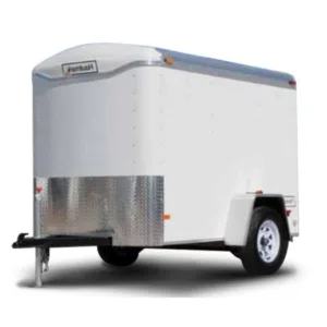 HAULMARK Transport - 5 ft Wide - 2980 LB. Deluxe Round Top Cargo Trailer