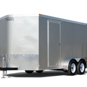 HAULMARK Transport V-Nose - 6 ft Wide Tandem Axle - 6 ft Wide - 7000 LB. Deluxe Cargo Trailer