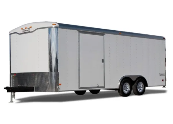 HAULMARK Transport Deluxe - 8.5 ft Wide Tandem Axle - 7000 & 10000 LB. Round Top Cargo Trailer