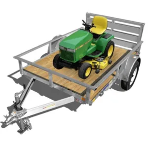 RC TRAILER ART OU 6W - 6 ft Wide - 2990 LB. GVWR Aluminum Wood Floor