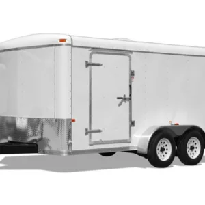 RC TRAILER RST/RTT 7WTA - 7 ft Wide - 7000 LB. Deluxe Round Top Tandem Axle Cargo Trailer