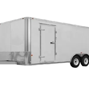RC TRAILER ARTB  85WTA - 8.5 ft Wide - 7000 & 10000 LB. DeluxePLUS Aluminum Flat Top Tandem Axle Car Hauler