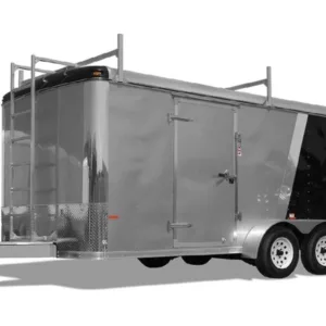 RC TRAILER RST/RTT 6WTA - 6 ft Wide - 7000 LB. Deluxe Round Top Tandem Axle Cargo Trailer