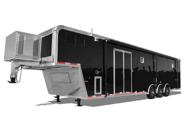 RC TRAILER RCSFW/GN 85WTA - 8.5 ft Wide - 10000 & 15000 LB. Flat Top Gooesneck/Fifth Wheel Trailer