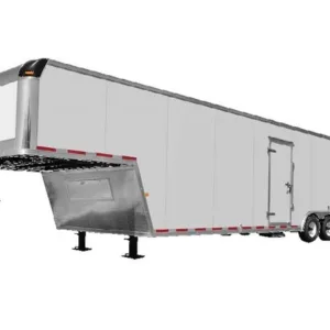 RC TRAILER RRTFW/GN 85WTA - 8.5 ft Wide - 10000 & 15000 LB. Flat Top Gooesneck/Fifth Wheel Trailer