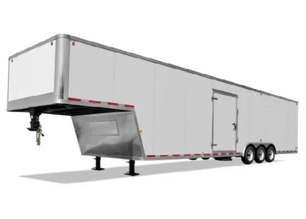RC TRAILER RTBFW/GN 85WTA - 8.5 ft Wide - 10000 & 15000 LB. Flat Top Gooesneck/Fifth Wheel Trailer