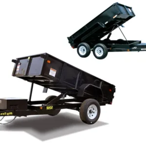 5 ft (60") Wide Dump Trailers