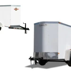 4 ft Wide Single Axle Cargo Trailers