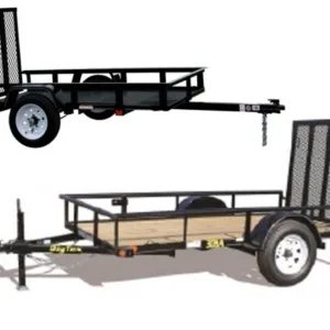 Single Axle Utility Trailers