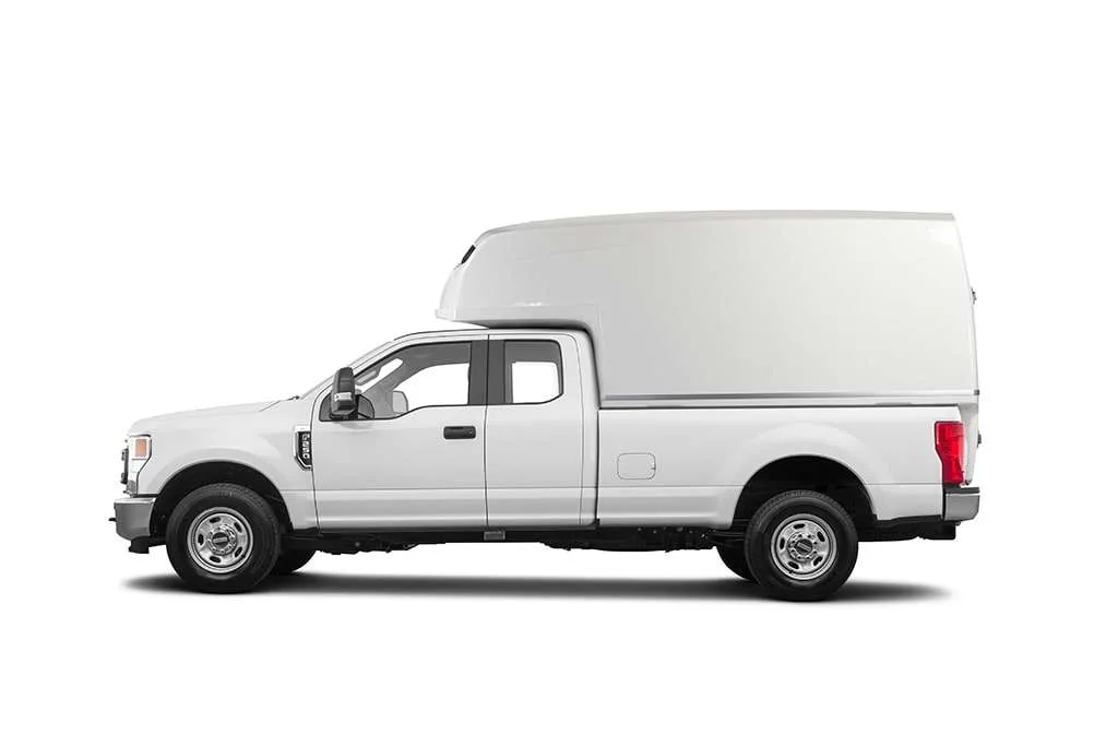 SpaceKap DIABLO SLIDE-IN Commercial Fiberglass Service Body Truck Cap - Image 12