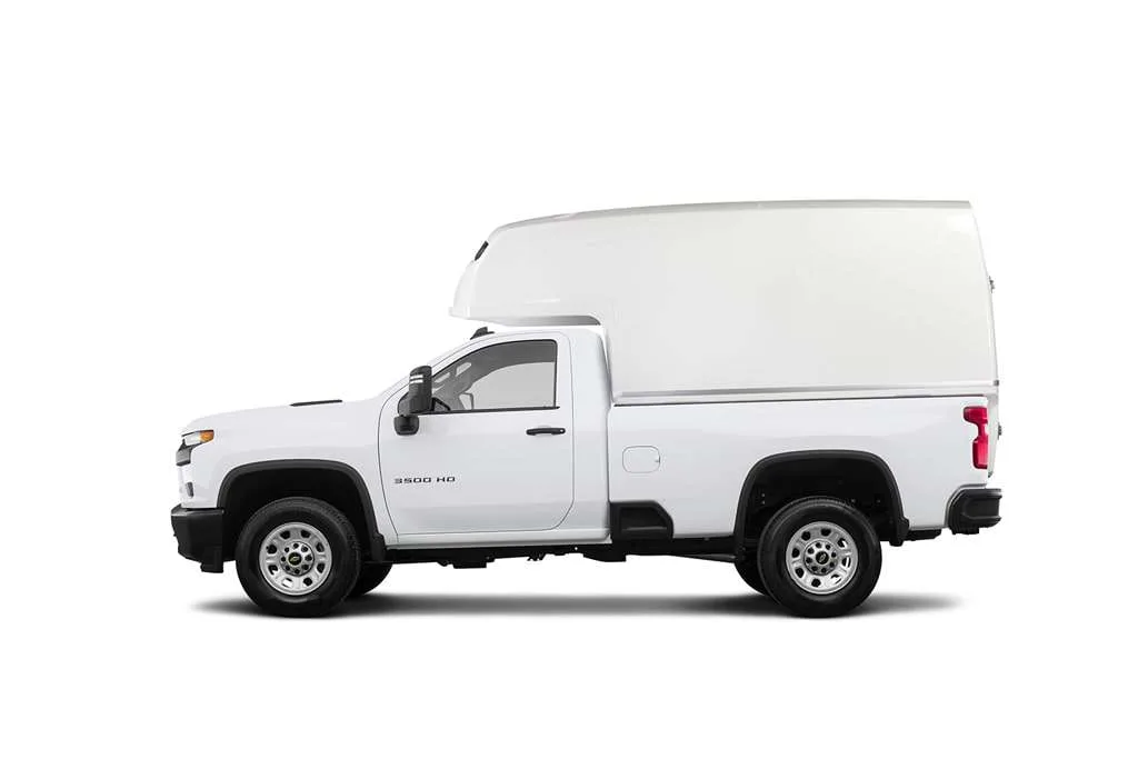 SpaceKap DIABLO SLIDE-IN Commercial Fiberglass Service Body Truck Cap - Image 10