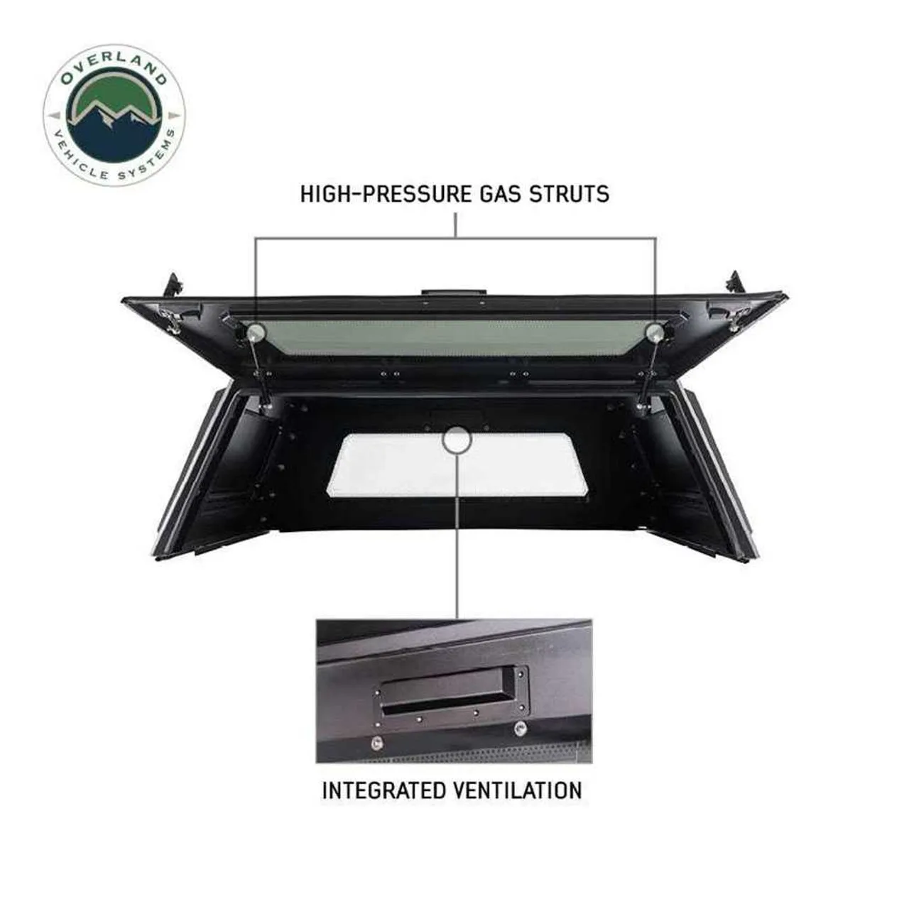 OVERLAND VEHICLE SYSTEMS Modular Truck Cap - Image 5