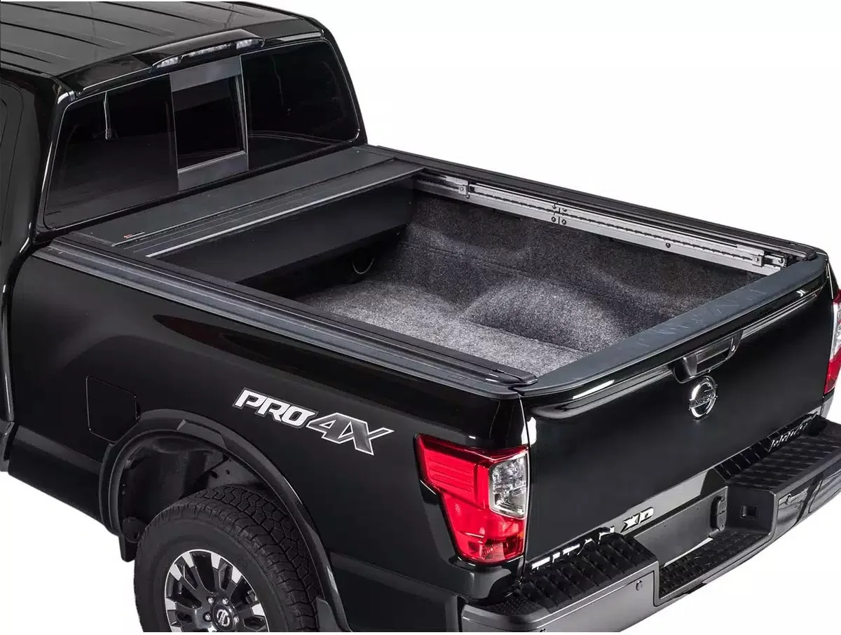 Pace Edwards UltraGroove Electric Retractable Tonneau Cover for sale at Truck'n America with stores in MD and VA