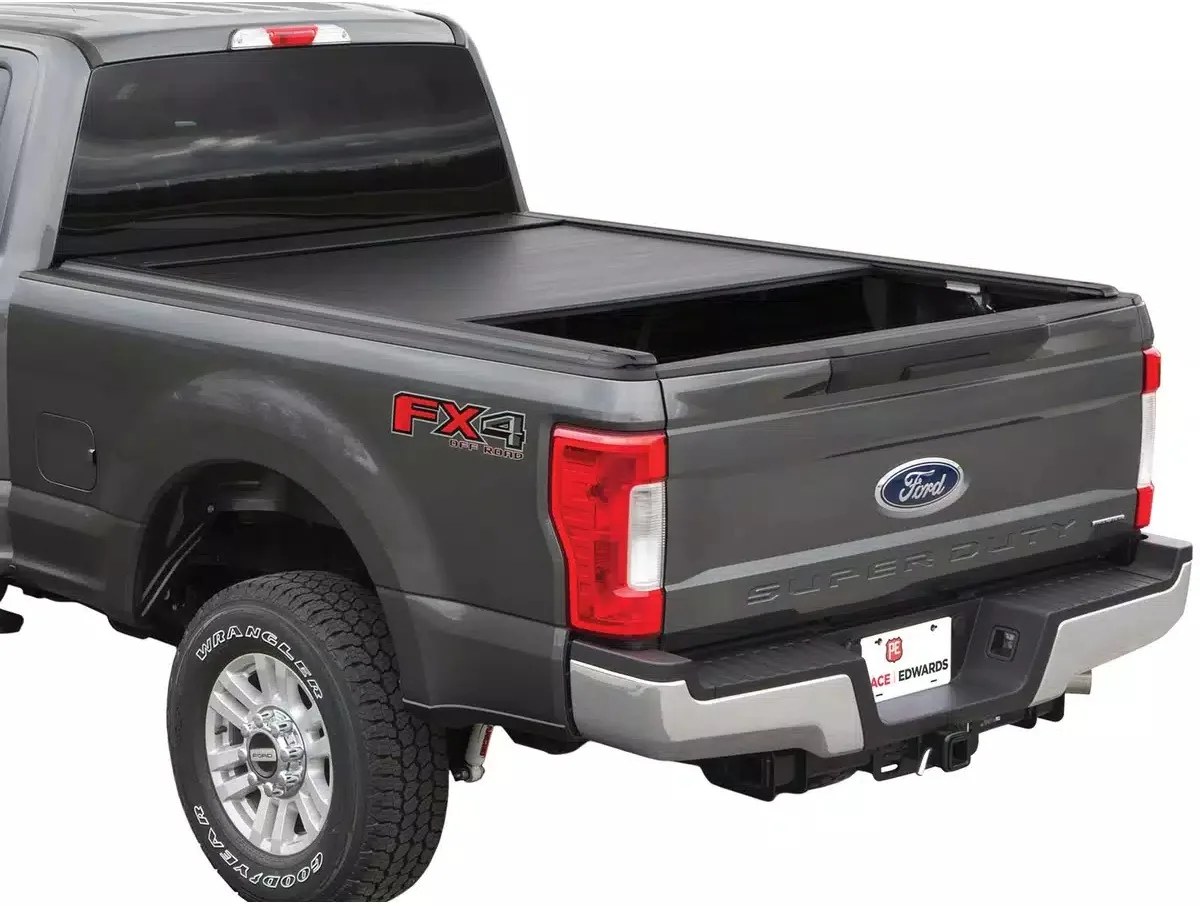 Pace Edwards UltraGroove Metal Manual Retractable Tonneau Cover for sale at Truck'n America located in MD and VA.